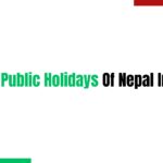 List Of Public Holidays Of Nepal In 2082