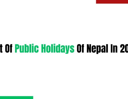 List Of Public Holidays Of Nepal In 2082