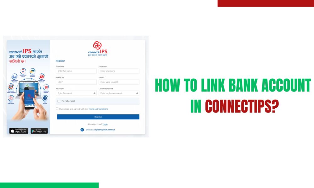How To Link Bank Account In ConnectIPS?